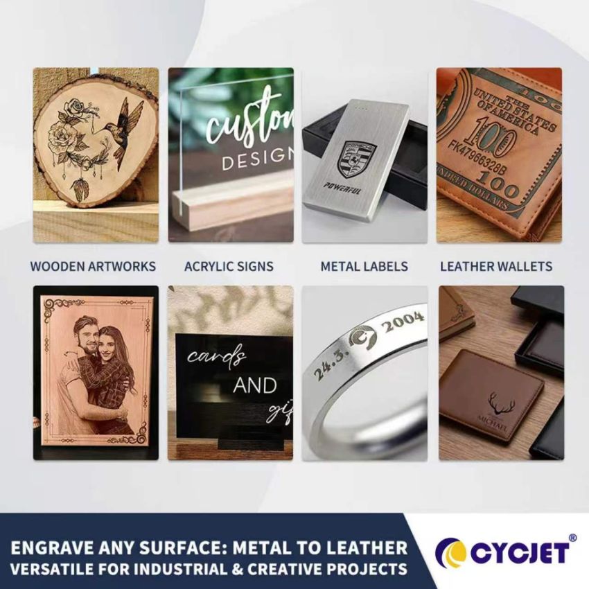 CYCJET Portable Handheld Laser Engraving and Cutting Machine