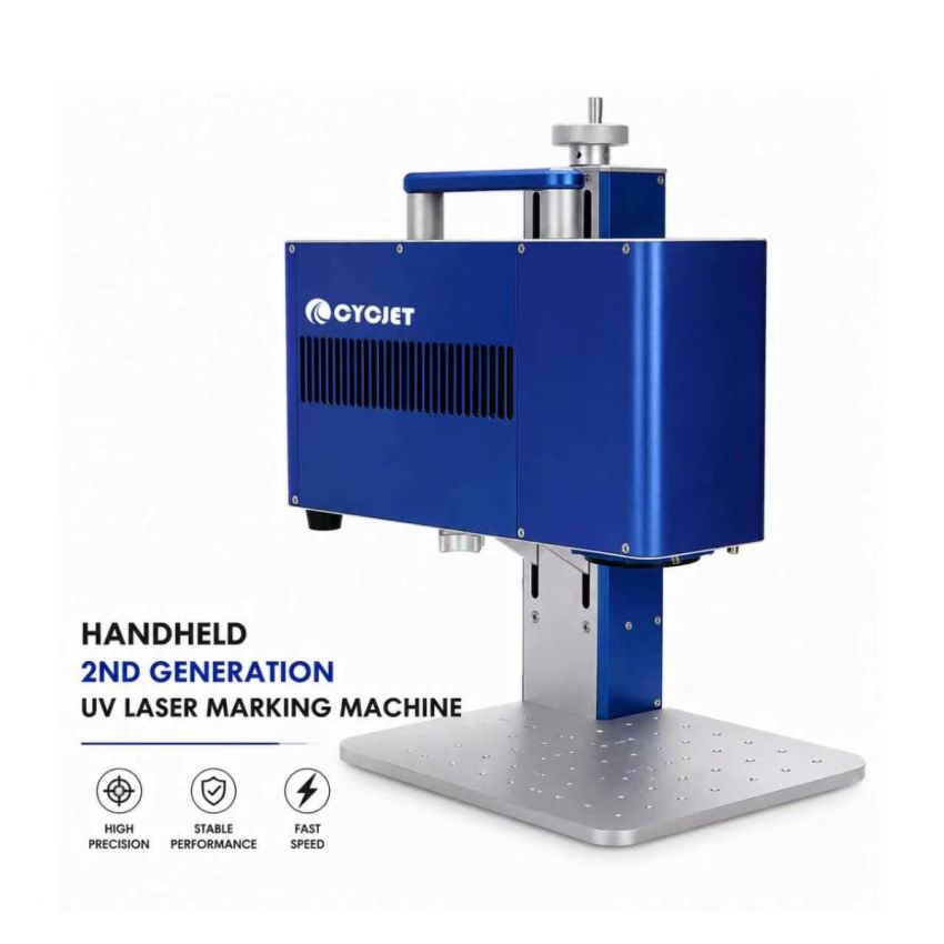 CYCJET Handheld and desktop 2-in-1 UV laser marking machine