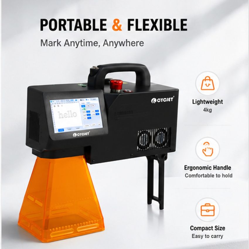 CYCJET Handheld UV laser marking machine