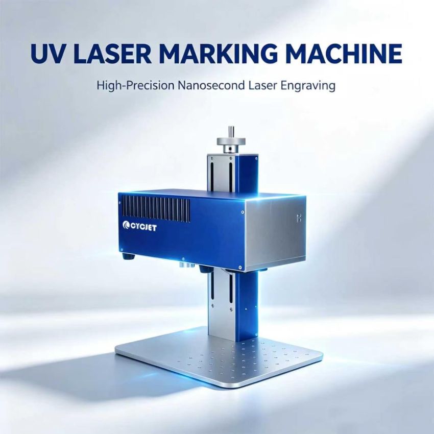 CYCJET Portable desktop nanosecond ultraviolet laser marking machine