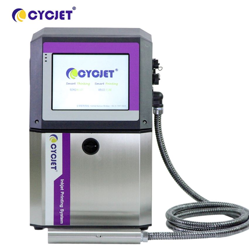 CYCJET B400i small character CIJ inkjet printer for high-speed production line coding of cartons and packaging bags