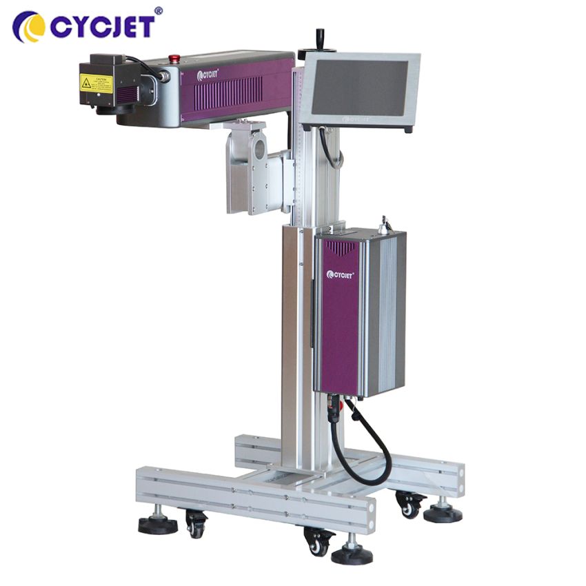 CYCJET C60W CO2 Laser Marking Machine Is Suitable for Batch/date Marking on Plastics and Metals.