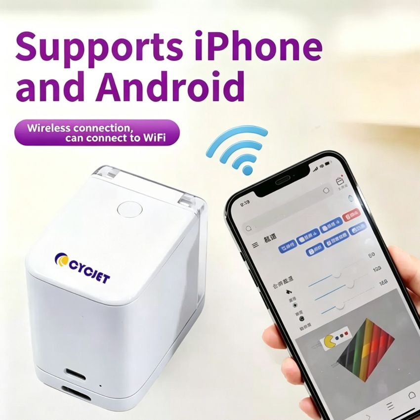 CYCJET Handheld printer Compact food printer