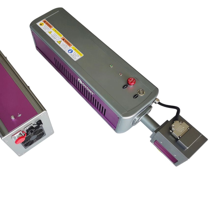 CYCJET C60W CO2 Laser Marking Machine Is Suitable for Batch/date Marking on Plastics and Metals.