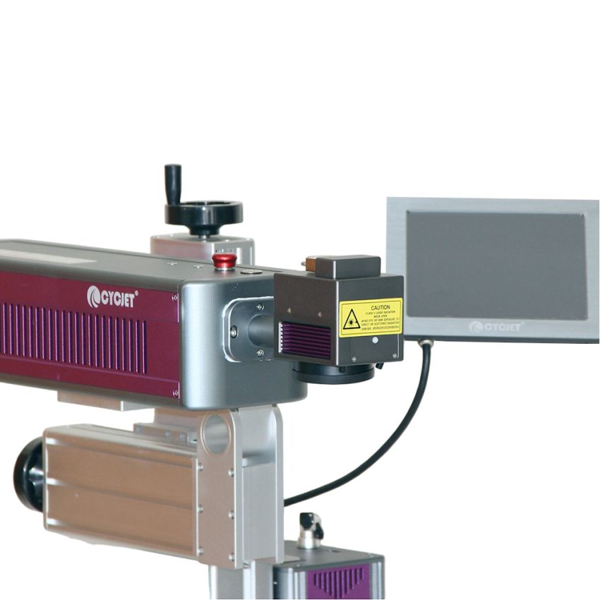 CYCJET C60W CO2 Laser Marking Machine Is Suitable for Batch/date Marking on Plastics and Metals.