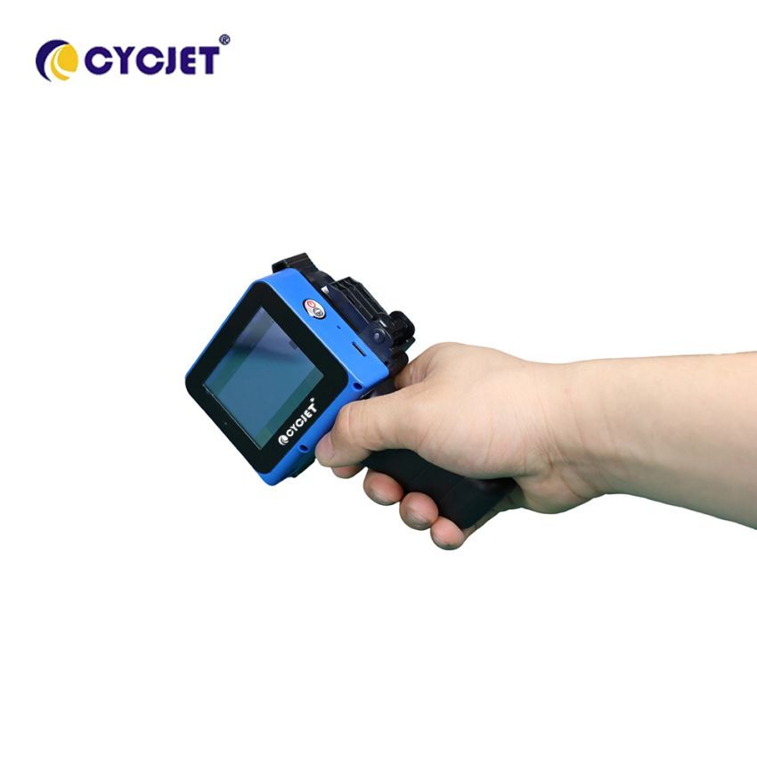 Handheld inkjet printer for eggs