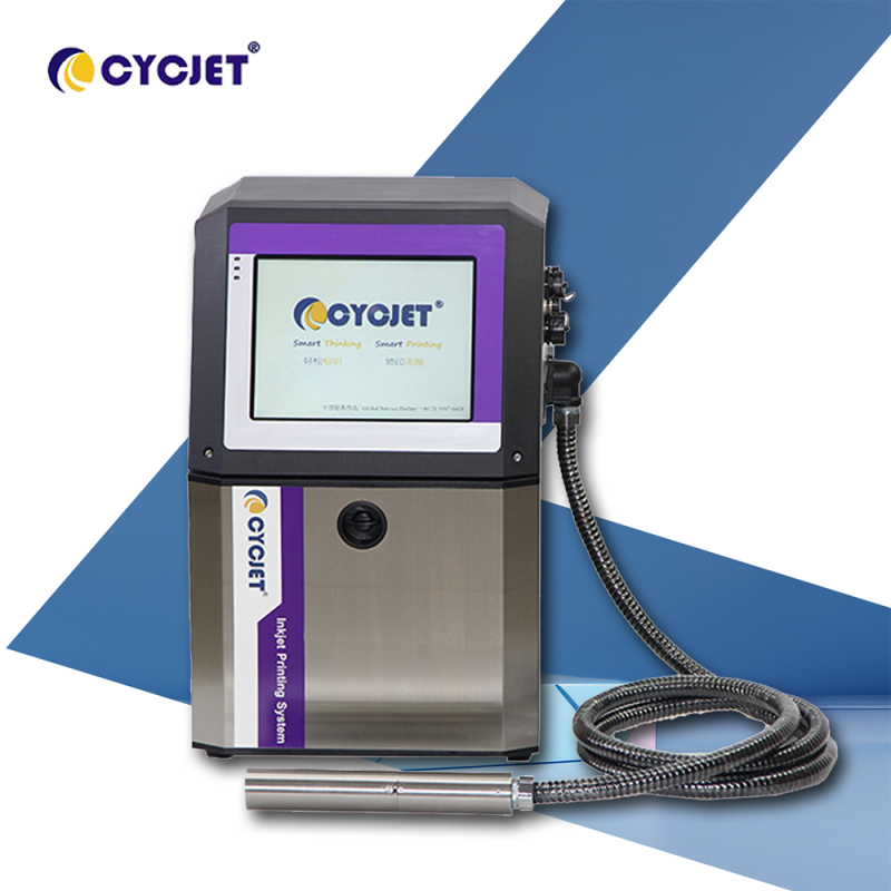 CYCJET B400i small character CIJ inkjet printer for high-speed production line coding of cartons and packaging bags