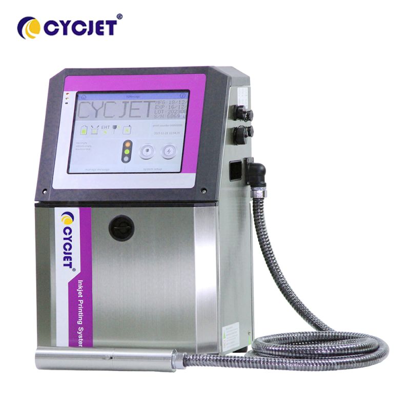 CYCJET B400i small character CIJ inkjet printer for high-speed production line coding of cartons and packaging bags